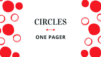Preview of CIRCLES ONE-PAGER