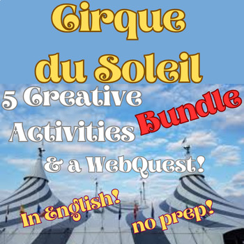 Preview of CIRQUE DU SOLEIL--BUNDLE of fun!