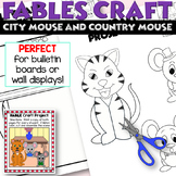 CITY MOUSE AND COUNTRY MOUSE Printable Craft Project | FABLES