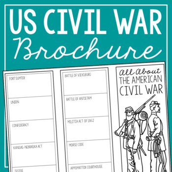 Preview of CIVIL WAR Research Project | US American History Vocabulary Activity Worksheets