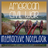 Interactive Notebook - CIVIL WAR - Social Studies -  with 
