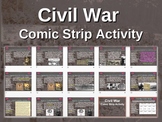 CIVIL WAR comic strip activity! fun-engaging-interactive