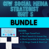 CIW Social Media Strategist Unit 5 BUNDLE