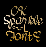 CK Sparkle Font for Classroom and Commercial Use
