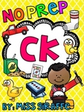 CK Worksheets & Activities {NO PREP!} (CK Words Consonant 