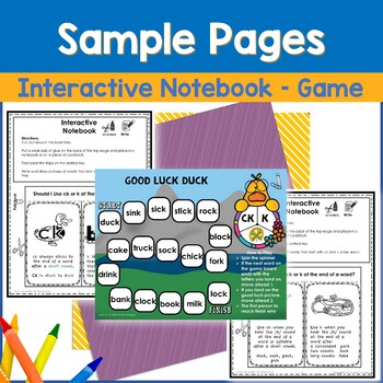 CK and K Spelling Rule Bundle with Digital Task Cards by Tammys Toolbox