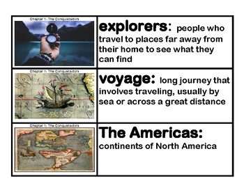 Preview of CKHG - History and Geography Grade 1 - Unit 7 Early Explorers and Settlers