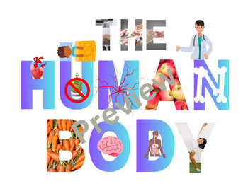Preview of CKLA- 1st Grade Grade Unit 2:  The Human Body- Title Pages, Bulletin Board