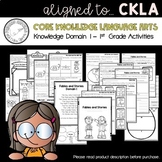 CKLA - 1st Grade Knowledge Domain 1