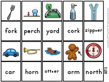 CKLA 1st Grade Skills Unit 4 R-Controlled Vowels Sorting Activities