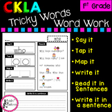 CKLA 1st Grade Tricky Words WORD WORK