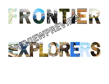 Preview of CKLA- 1st Grade Unit 11: Frontier Explorers - Title Pages, Bulletin Board