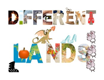 Preview of CKLA- 1st Grade Unit 3:Different Lands, Similar St- Title Pages, Bulletin Board