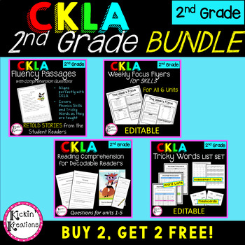 Preview of CKLA 2nd Grade BUNDLE