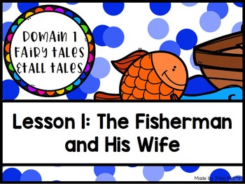 Preview of CKLA 2nd Grade D1L1: The Fisherman and His Wife Flipchart