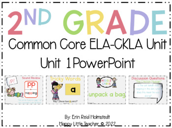 Preview of CKLA 2nd Grade Skills Unit 1-Supplemental PowerPoint
