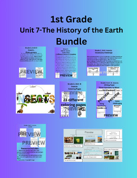 Preview of CKLA, 2nd Grade, Unit 8- Insects Bundle of Resources
