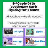 CKLA 2nd Grade Vocabulary Cards Domain 12: Fighting for a Cause