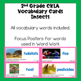 CKLA 2nd Grade Vocabulary Cards Domain 8: Insects
