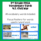 CKLA 2nd Grade Vocabulary Cards Domain 9: U.S. Civil War