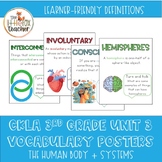 CKLA 3rd Grade Unit 3 Vocabulary Posters