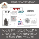 CKLA 3rd Grade Unit 4 Vocabulary Posters