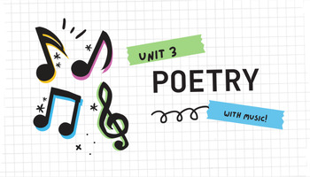 Preview of CKLA 5th Grade Unit 3: Poetry (Songs)