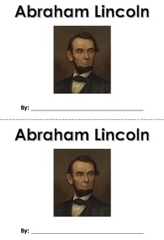 Preview of CKLA Abraham Lincoln Mini Book