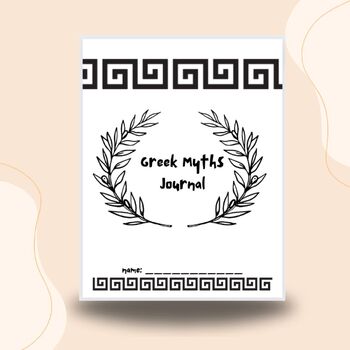 Preview of CKLA Aligned 2nd Grade Greek Myths Journal