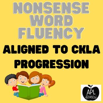 Preview of CKLA Aligned- Nonsense Word Fluency (NWF)+ Tricky Words Growing Bundle