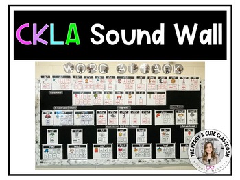Preview of CKLA Amplify Sound Wall - 2nd Grade