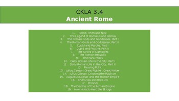 Preview of CKLA Ancient Rome PPT