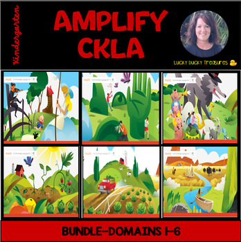 Preview of CKLA BUNDLE - Kindergarten Knowledge PowerPoints - Domains 1-6 (2nd Edition)