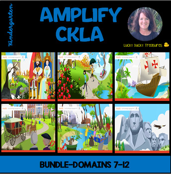 Preview of CKLA BUNDLE - Kindergarten Knowledge PowerPoints Domains 7-12 (2nd Edition)