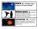 CKLA Core Knowledge Grade 1 Domain 6 Astronomy Vocabulary Cards