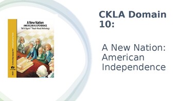 Preview of CKLA Domain 10: "A New Nation" Supplemental Slideshow