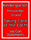 CKLA Domain 11 Taking Care of the Earth We Can Statements