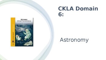 Preview of CKLA Domain 6: "Astronomy" Supplemental Slideshow