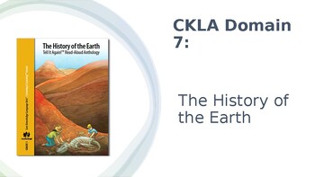 Preview of CKLA Domain 7: "The History of the Earth" Supplemental Slideshow