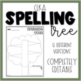 CKLA - EDITABLE SPELLING TREE | AMPLIFY