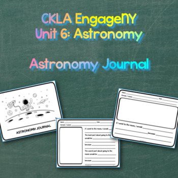 Preview of CKLA EngageNY Knowledge 1st Grade Domain 6 Astronomy // Astronomy Journal