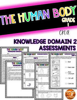 Preview of CKLA First Grade Domain Knowledge 2 The Human Body Assessment