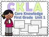 CKLA First Grade Skills Unit 1 Work