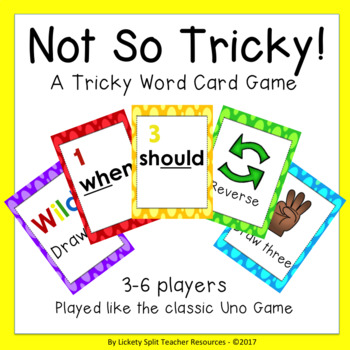 Preview of CKLA First Grade Tricky Sight Words Card Game