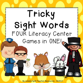 Preview of CKLA First Grade Tricky Words Card Games