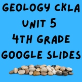 CKLA Geology Slides Unit 5 4th Grade with Kahoots, Blooket