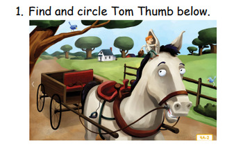 Preview of CKLA. Grade 1 Domain 3 Lesson 4: Tom Thumb