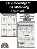 Grade 1 Knowledge 2 Human Body Focus Wall