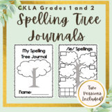 Spelling Trees Journal- CKLA Grades 1 and 2 With Editable 