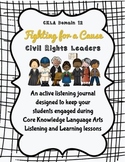 CKLA Grade 2 Domain 12 Fighting for a Cause Listening Journal